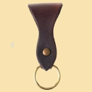 Eleganter Gürtel-Halter braun / messing